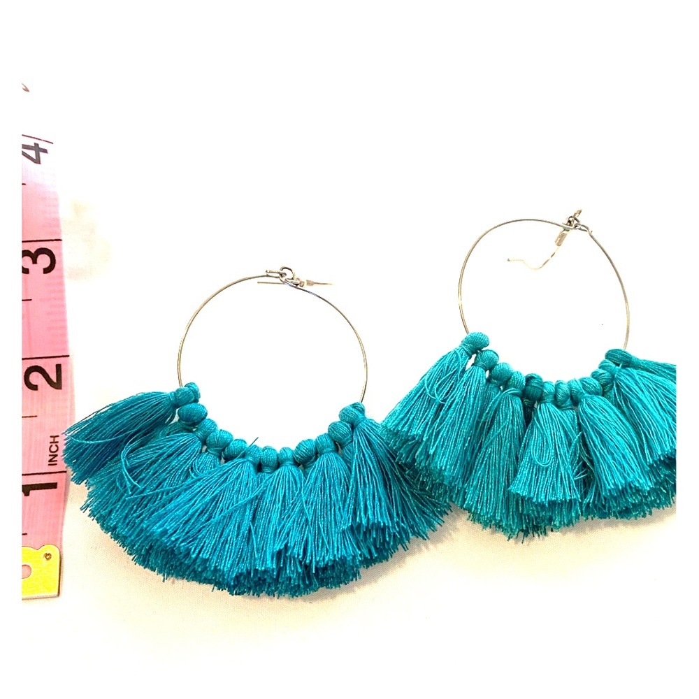 Macramé hoops